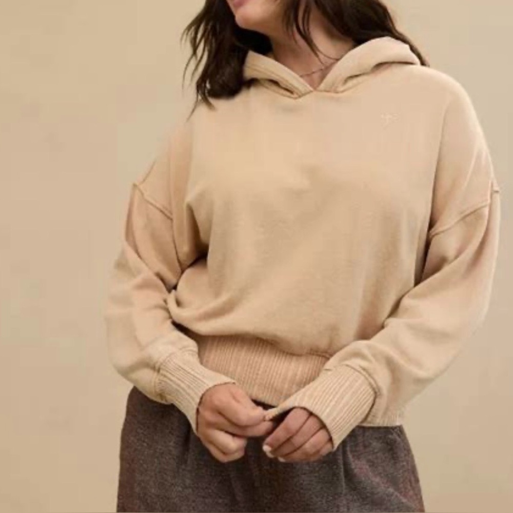 Aerie Cropped Hoodie